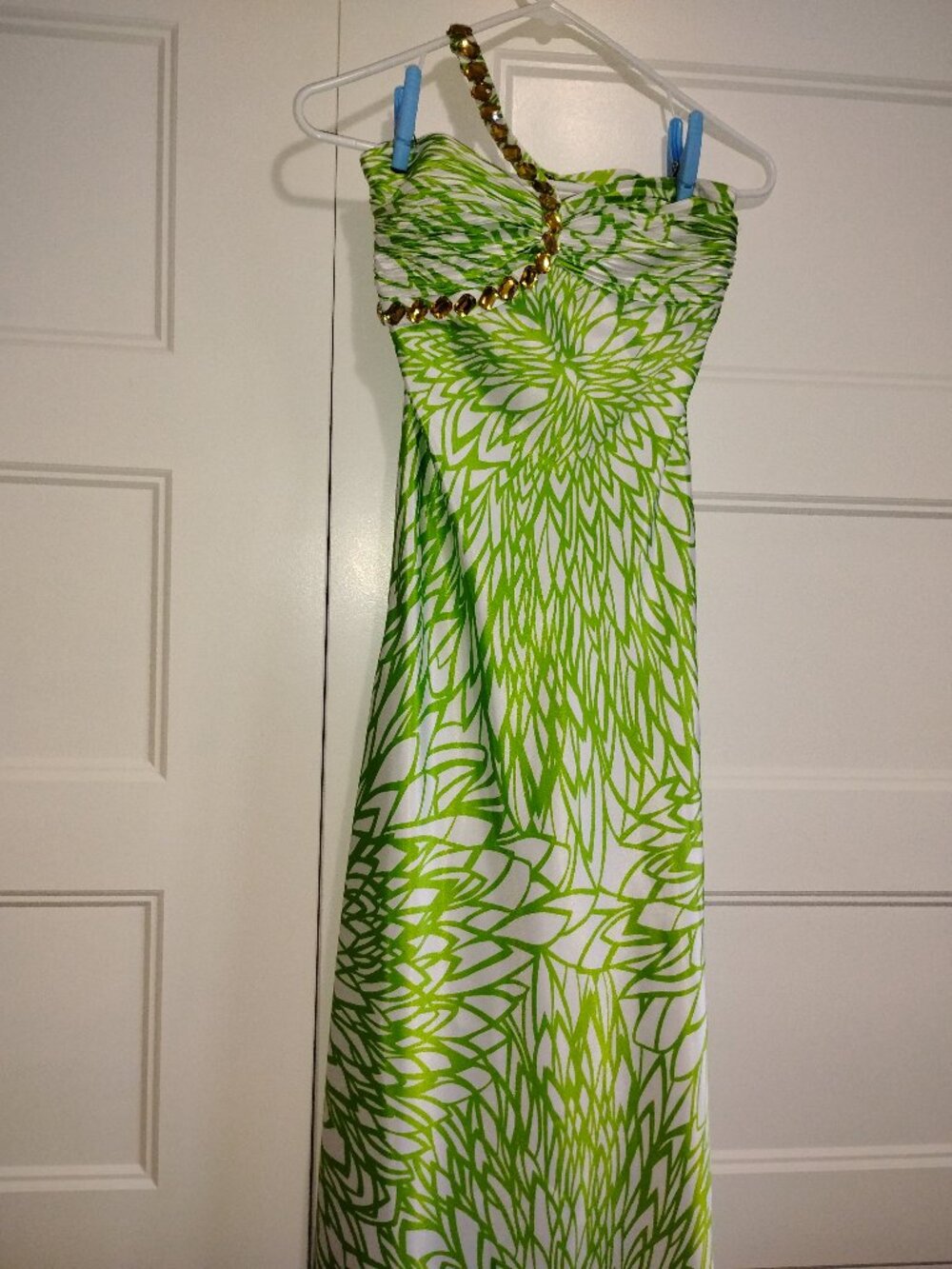 Satin, One-Shoulder Prom or Bridesmaid Dress